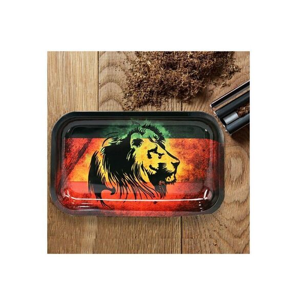 𝅺lion graphic rolling tray 11 x 7 - Picture 2 of 4